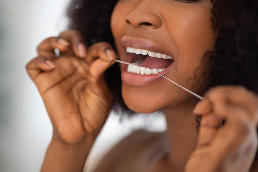 water flosser vs dental floss